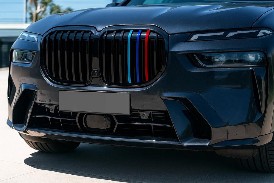 BMW X7 G07 2019- гг. Ноздри 1 Bar (2023+, Черный Мат) Image