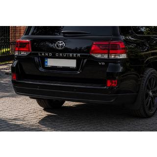 Задний диффузор без хрома 2016-2021 (Executive 2019/2021) Toyota Land Cruiser 200 2007-2021 гг. фото 2