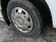 Volkswagen Crafter 2006-2016 гг. Колпаки из нержавейки Лепестки (1-штамповые, комплект 4 шт) фото 4