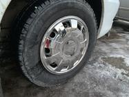 Volkswagen Crafter 2006-2016 гг. Колпаки из нержавейки Лепестки (1-штамповые, комплект 4 шт) фото 5