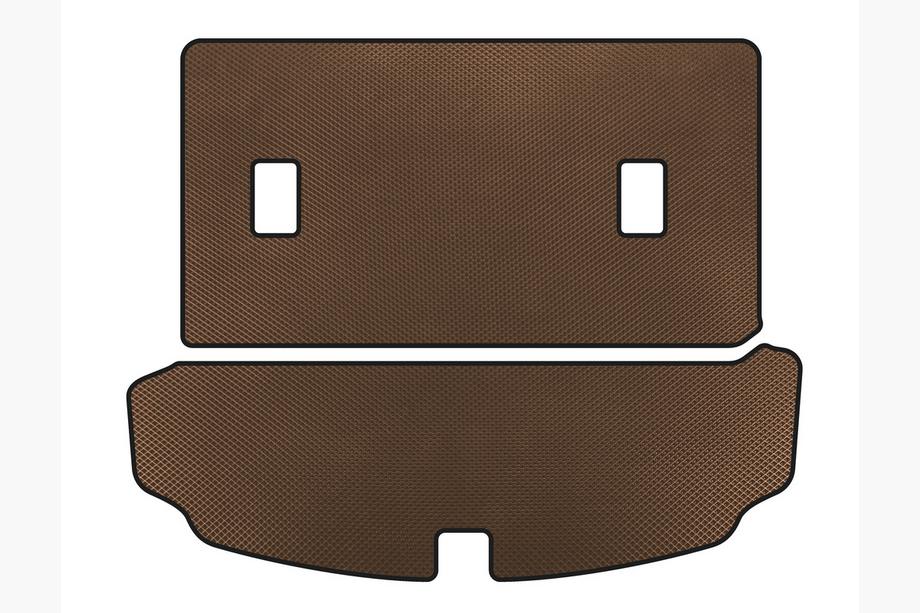 Acura MDX 2007-2013 гг. Коврик в багажник EVA V-2 (Коричневый) Image