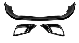 Mercedes S-сlass W222 2013-2022 гг. Передний лип-спойлер BRB (2018+) фото 2