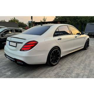 Задний диффузор BRB (под покраску, 2018+) фото 1