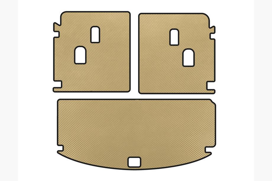 Acura MDX 2013-2020 гг. Коврик в багажник EVA V-2 (Бежевый) Image