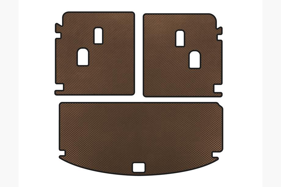 Acura MDX 2013-2020 гг. Коврик в багажник EVA V-2 (Коричневый) Image