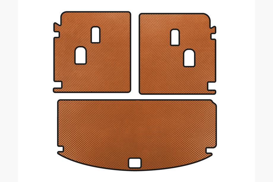 Acura MDX 2013-2020 гг. Коврик в багажник EVA V-2 (Оранжевый) Image