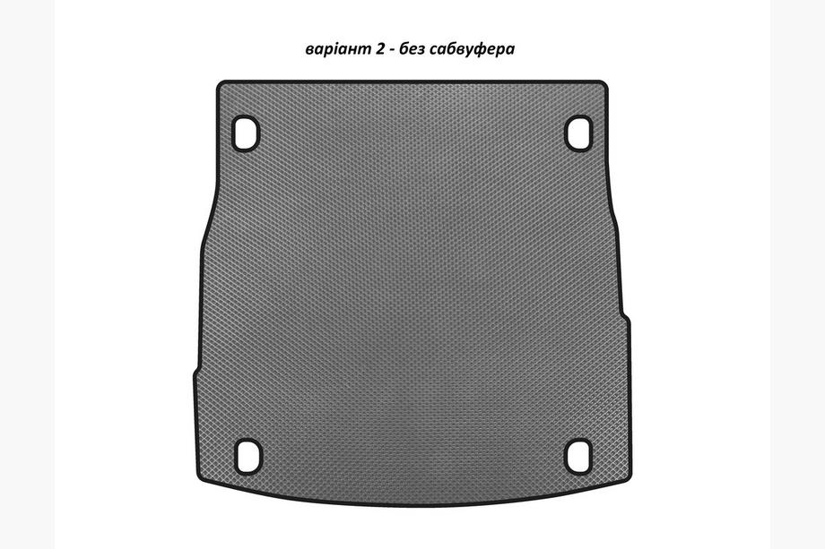 Alfa Romeo Stelvio 2016- гг. Коврик в багажник EVA V-2 (без сабвуфера, Серый) Image