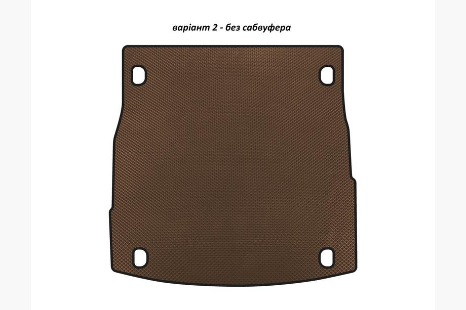 Коврик в багажник EVA V-2 (без сабвуфера, Коричневый) Image Коврик в багажник EVA V-2 (без сабвуфера, Коричневый) Image