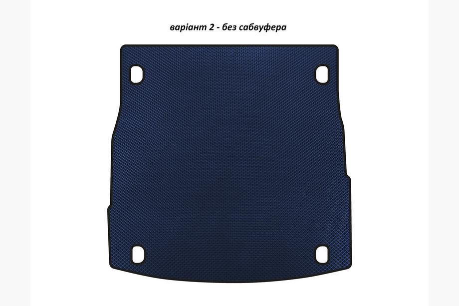 Alfa Romeo Stelvio 2016- гг. Коврик в багажник EVA V-2 (без сабвуфера, Синий) Image