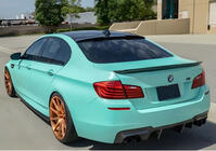 Задний спойлер M4-Style V2 (для F10, Черный Глянец) фото 1