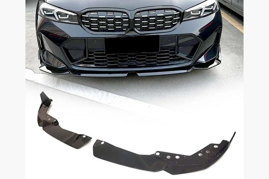 Передний сплиттер DPT V-2 (для 2022+, M Technic, Черный Глянец) Image