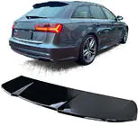 Audi A6 C7 2011-2017 гг. Спойлер DPT V2 (Avant, черный глянец) фото 1