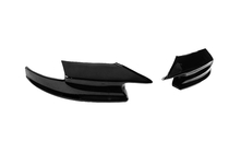 BMW 5 серия F10/F11 2010–2016 гг. Накладки на передний бампер DPT Flap (для M5, Черный Глянец) фото 3