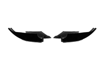 BMW 5 серия F10/F11 2010–2016 гг. Накладки на передний бампер DPT Flap (для M5, Черный Глянец) фото 5