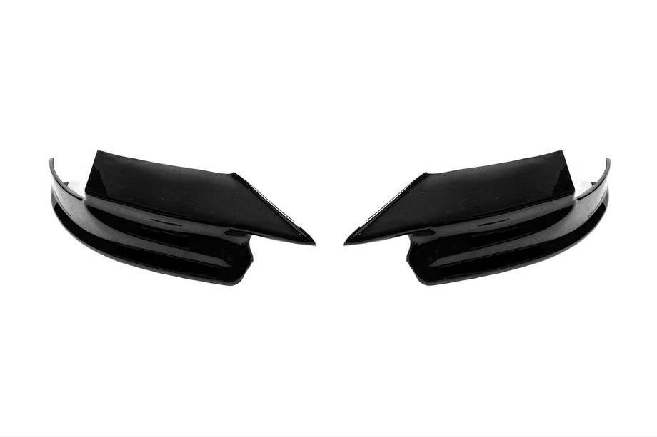 BMW 5 серия F10/F11 2010–2016 гг. Накладки на передний бампер DPT Flap (для M5, Черный Глянец) Image