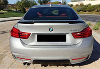 Спойлер MP-Style (для F36, Черный Глянец) фото 2