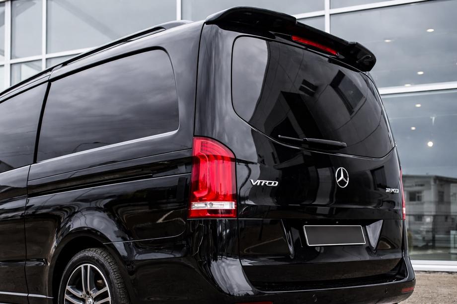 Mercedes Vito/V-class W447 2014- гг. Спойлер DPT (Черный Глянец) Image