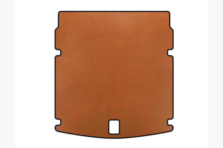 Audi A5 2007-2015 гг. Коврик в багажник V-2 (Кабриолет, Оранжевый) Image