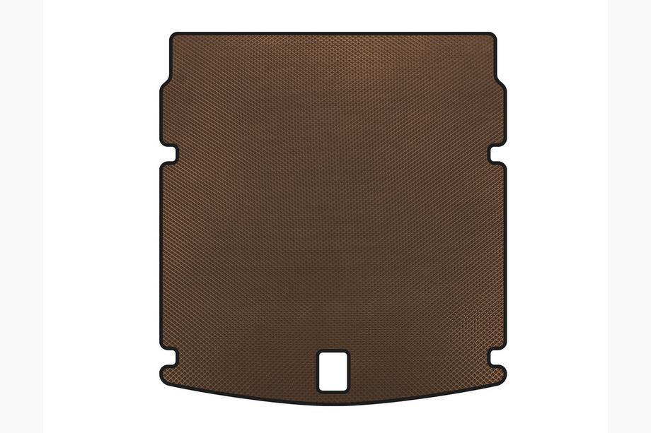 Audi A5 2007-2015 гг. Коврик в багажник V-2 (Кабриолет, Коричневый) Image