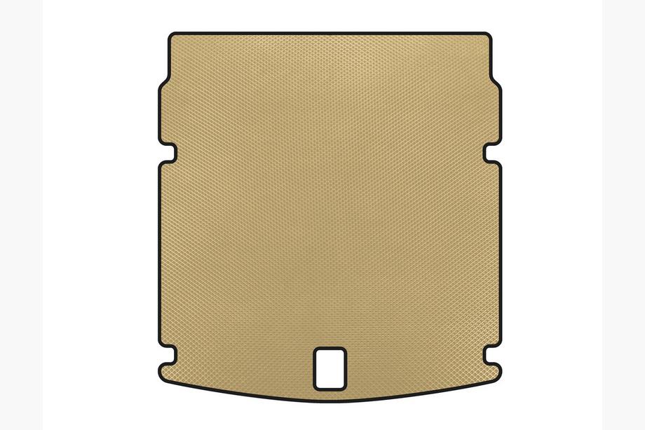 Audi A5 2007-2015 гг. Коврик в багажник V-2 (Кабриолет, Бежевый) Image