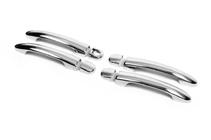 Хромированные Накладки на Ручки (4 шт., Нержавейка) фото 3 Хромированные Накладки на Ручки (4 шт., Нержавейка) фото 3