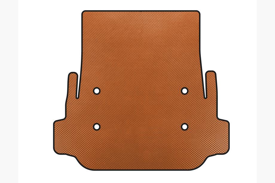 BMW 5 серия E39 1996-2003 гг. Коврик в багажник EVA V-2 (SD, Оранжевый) Image