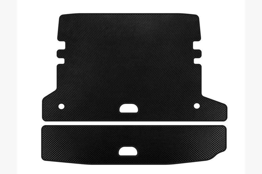 BMW 3 серия F30/F31 2012-2019 гг. Коврик в багажник EVA V-2 (для F-31, Черный) Image