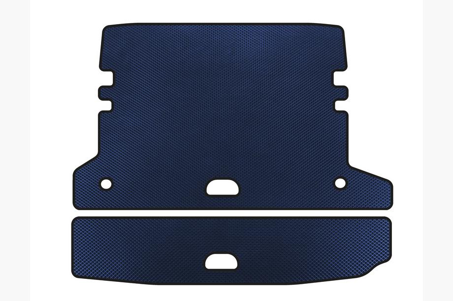 BMW 3 серия F30/F31 2012-2019 гг. Коврик в багажник EVA V-2 (для F-31, Синий) Image