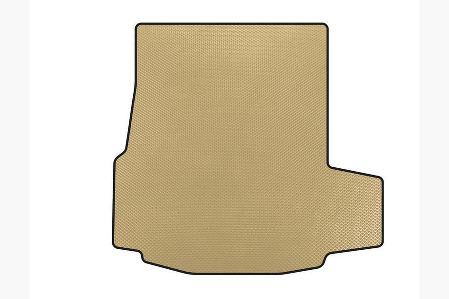 BMW 5 серия G30/G31 2017-2023 гг. Коврик в багажник EVA V-2 (Для G30, Бежевый) Image