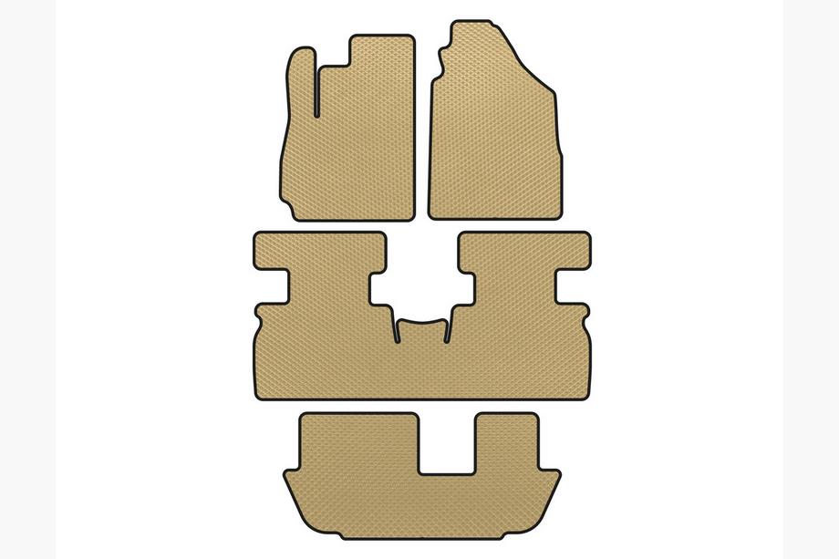 Коврики EVA (3 ряда, Бежевые) Image Коврики EVA (3 ряда, Бежевые) Image