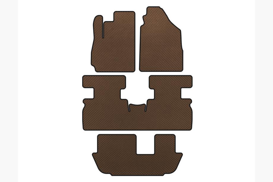 Коврики EVA (3 ряда, Коричневые) Image