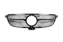 Mercedes GLE/ML сlass W166 2011-2018 гг. Тюнинг решетка Diamond Black (GLE) фото 2