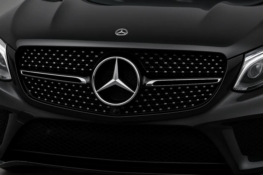 Mercedes GLE/ML сlass W166 2011-2018 гг. Тюнинг решетка Diamond Black (GLE) Image