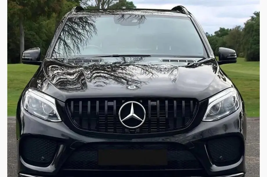 Mercedes GLE coupe C292 2015-2019 гг. Тюнинг решетка радиатора (GT Panamericana Black) Image