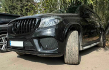 Передняя решетка GT Panamericana Черная (для GLS) фото 2 Передняя решетка GT Panamericana Черная (для GLS) фото 2