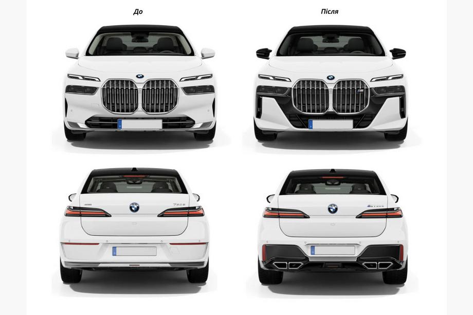 BMW 7 серия G70/G71 2022- гг. Комплект обвеса M760 Фото 2