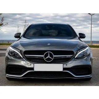 Передний бампер в сборе (дизайн AMG C63 2014-2018)