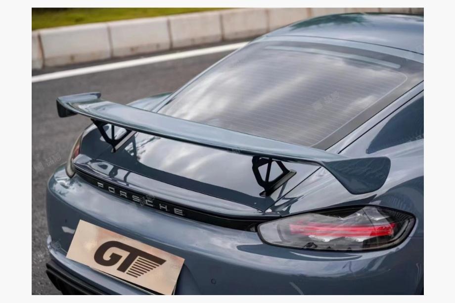 Porsche Boxster/Cayman 982 (718) 2016- гг. Карбоновый спойлер GT4 Image