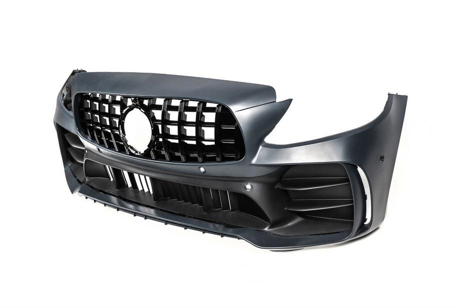 Mercedes C-class W205 2014-2021 гг. Комплект обвеса с диффузором для Coupe (дизайн Black Mamba C63GT) Фото 12