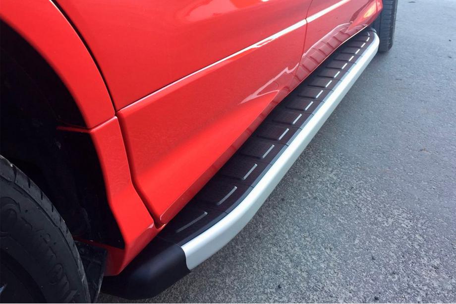 Ford Kuga/Escape 2013-2019 гг. Боковые Подножки Fullmond (2 шт, алюминий) Image