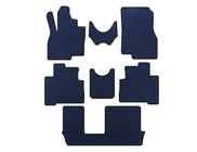 Mitsubishi Grandis 2003-2011 гг. Коврики EVA (3 ряда, Синие) фото 1