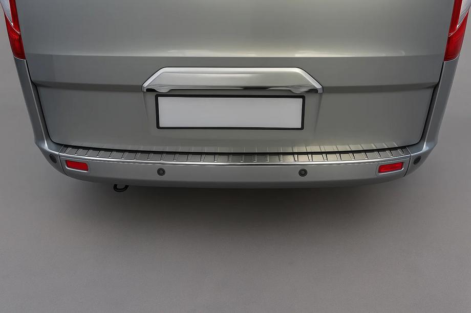 Хромированная накладка над номером (без камеры, нержавейка) Image