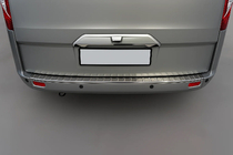 Хромированная накладка над номером (под камеру, нержавейка) фото 1 Хромированная накладка над номером (под камеру, нержавейка) фото 1