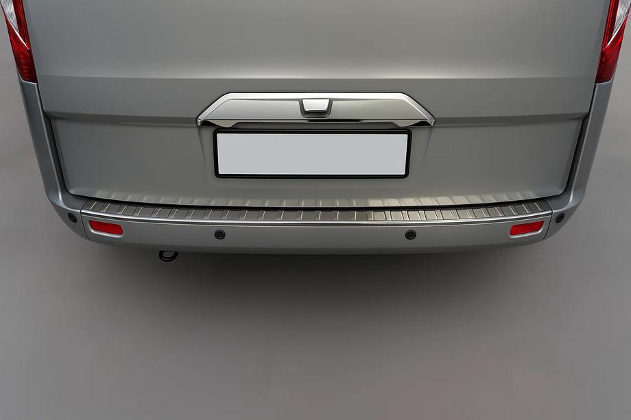 Хромированная накладка над номером (под камеру, нержавейка) Image Хромированная накладка над номером (под камеру, нержавейка) Image