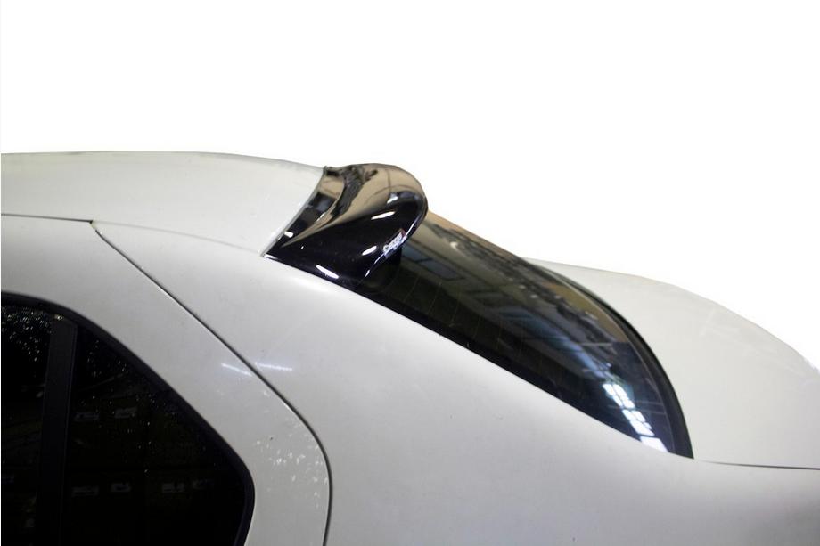 Renault Megane II 2004-2009 гг. Бленда на заднее стекло Sedan (ABS) Image