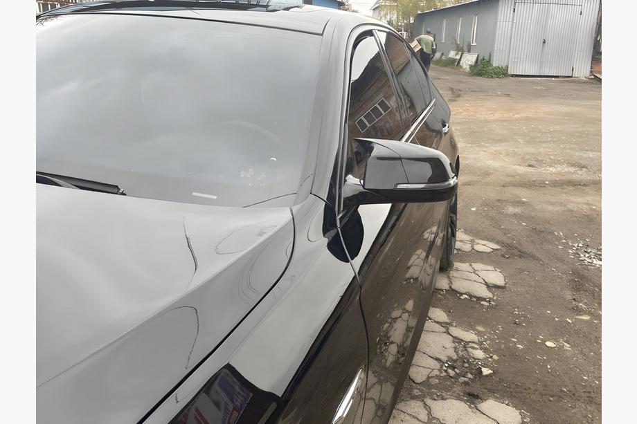 BMW 7 серия F01/F02 2008-2015 гг. Накладки на Зеркала 2012-2015 M-Look (2 шт) Фото 2