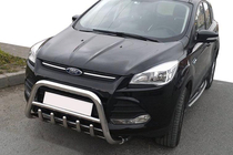 Ford Kuga/Escape 2013-2019 гг. Кенгурятник WT003 (нержавейка) фото 1