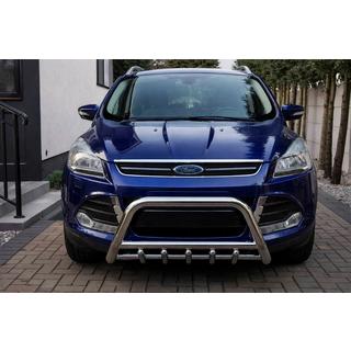 Кенгурятник WT003 (нержавейка) Ford Kuga/Escape 2013-2019 гг. фото 3