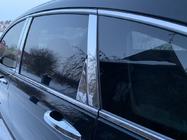 Honda CRV 2007-2011 гг. Накладки на дверные стойки из нержавеющей стали (8 шт.) фото 1
