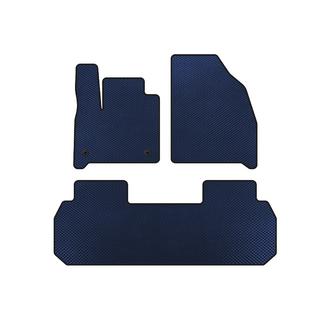 Chevrolet Suburban 2007-2014 гг. Коврики EVA (2 ряда, Синий)